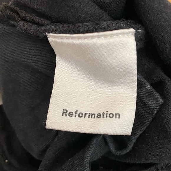 Reformation High & Skinny Black Wash Jeans Size 27 Made in Turkey - Picture 8 of 9